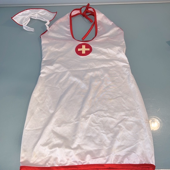 Satin Nurse costume XS/S - Picture 1 of 3